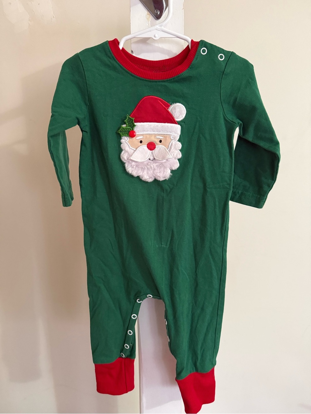 Ricrac & Ruffles Santa Christmas Romper